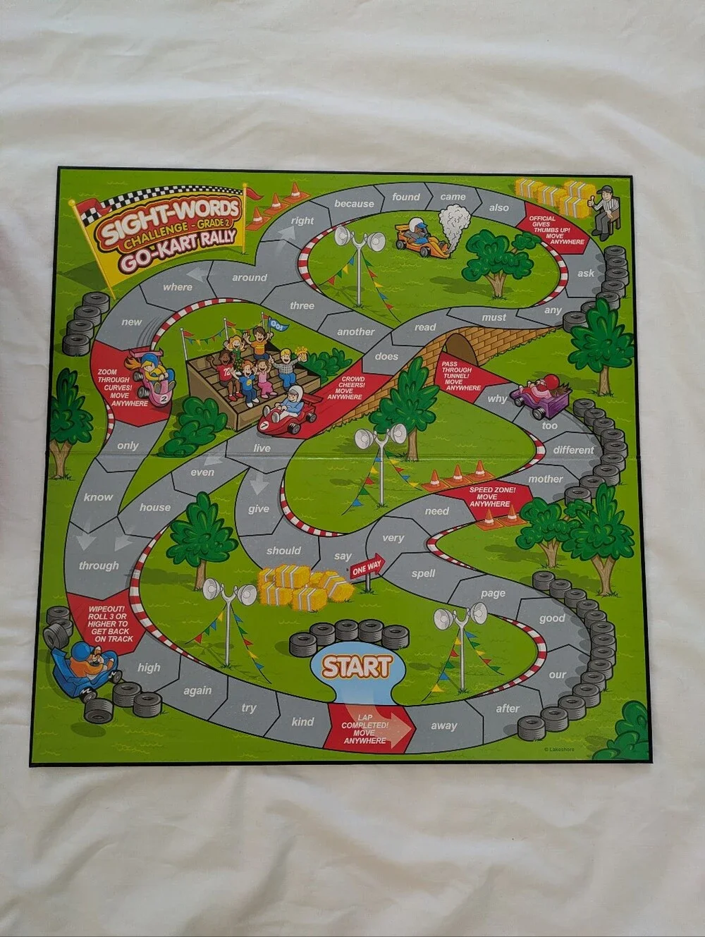 Lakeshore Sight-Words Challenge Gr 2 Go Cart Rally